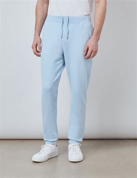 baby blue sweatpants men.